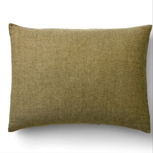 ❤️B2G1 FREE West Elm European Flax Linen Mini Waffle Sham, Olive Green, Standard